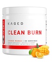 Kaged Clean Burn Powder Medic124; Orange Mango Medic124; Thermogen Weight Management Medical 124; Boost Metabolisme Medical 124; Organisk Koffein, Apple Cider Vinagar 124; Kosttilskud til mænd og kvinder Medical