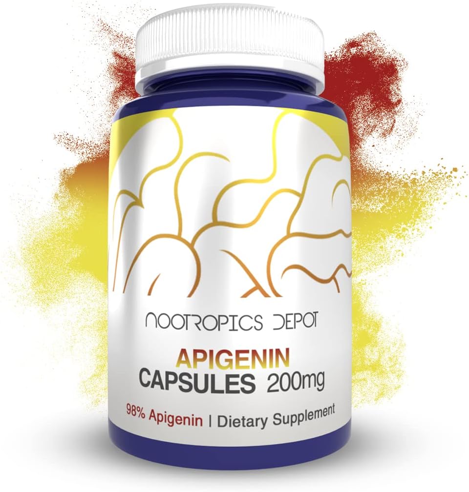 Nootropics Depot Apigenin Kapsler er 124; 200mg