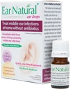 EarNatural ® - Behandling for Middle- Ear Infektioner, Earache, Kløe - lindring i mindre end et minut - i en enkelt behandling - 100% naturlige ingredienser, Lavet i USA - US Patents Udstedt & venter