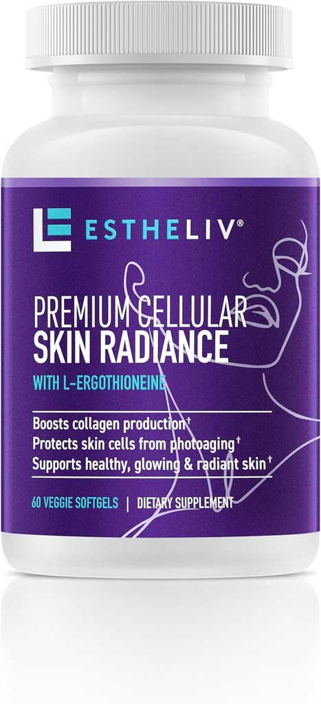 ESTHELIV ® Premium Cellular Skin Radiance - 60 Veggie Softels