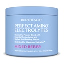 BodyHealth PerfectAmino Electrolytes Powder No Sugar, Keto Sugar Free Fasting Electrolytes Drink Mix, Hydration Powder with Trace Minerals - Blandet Berry - 60 Servering