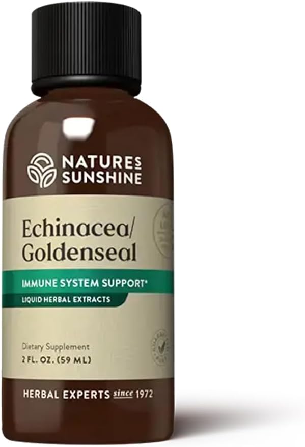 Nature 's Sunshine Echinacea og Golden Seal Liquid, 2 fl. oz.