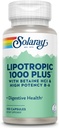 SOLARAY Lipotropic 1000 Plus Vitamin kapsler 100 Tæl