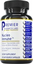 Premier Research Labs Nucleo immun - Beta glucan kosttilskud, Beta glucaner, Phytochemicals, Prickly Pære, Fiber, immunforsvar - 90 kapsler