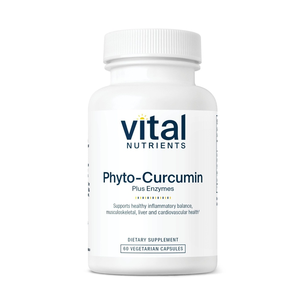 Vital Nutrients Phyto- Curcumin Plus Enzymes