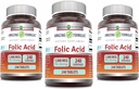 Amazing formulas folinsyre 1000 mcg (1 mg) Tabletter Supplement 124; Vitamin B9 Beeg 124; Non- Gluten Free