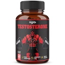 agobi Testosteron supplement til mænd - 11 urter - Ashwagandha, Tribulus, Ginseng & mere - 60 kapsler til 1 måned