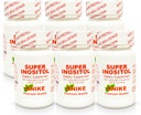 Super Inositol Kosttilskud 124; Inositol (vitamin B8) Pulver til Hormonal Balance, Fertilitet og Ovarium Support 124; Gluten Free, Vegan 1 Oz (Pack of 6)