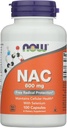 Now Foods Nacacetyl Cysteine 600mg Capsules, 100 CT
