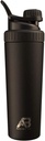 AeroBottle Cryo Shaker Cup, Isoleret rustfrit stål vandflaske og Protein Shaker, blander protein og før træning med turbulent blanding teknologi, ingen blending Ball eller Wisk, 26oz, Black Ice