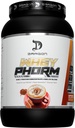 DRAGON PHARMA Whey Protein Blend, Fast Absorption, Gluten Free, 100% Whey Protein, WheyPhorm, Maximize Recovery, Great Tasting, 25 Grams of Protein (26 Servings, Cappuccino)