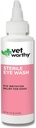 Vet Worthy Eye Wash for Dogs - Tænde Eye Cleansing Solution for Dogs to Prevent Tear Stain and Eye Irritation - Dog Eye Cleaner for Tear Stain, Dirt, og Eye Decharge - 4oz