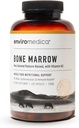 Enviromedica Bone Marrow Supplement - Grass- Fed New Zealand Beef Bone Marrow, MCHA, Kvægbrusk, Collagen, Frysetørret, Vitamin K2 MK7, 120 Kapsler