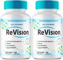 IDEAL YDEEVNE (2 Pack) Revision Eye supplement piller Avanceret Vision 2.0 Eye Care Complex Vitamin kapsler Pro (120 kapsler)