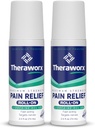 Theraworx Maksimal styrke Smerte Relief Roll-On med Lidocain, Fast- Fungerende - 2,5 Oz - 2 Greve