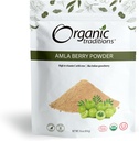 Organic Traditions Organic Amla Berry Powder, Pulveriseret Amla Indian Gooseberry, Ikke-GMO Organic Poweded Fruit Superfood, 1lb Bag 16oz (454g)