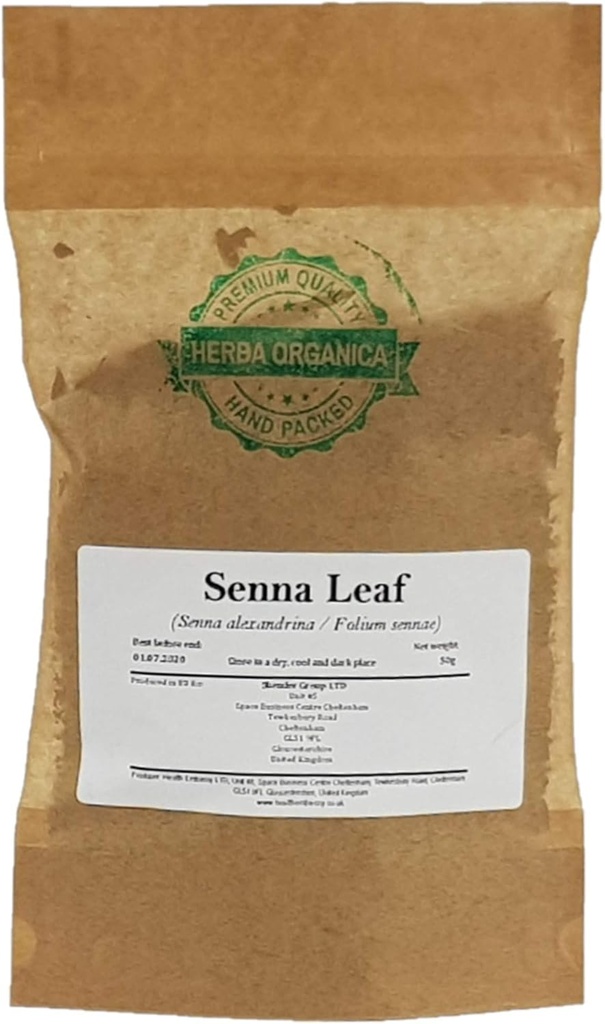 Herba Organica Senna Leaf - Senna Alexandrina L - Urtete (50g)