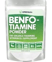 XPRS Nutra Benfotiamin Powder (Thiamin) - Fat Opløselige Happy Heart Thiamin Supplement - Avanceret vitamin B1 Benfotiamin til en kognitiv boost - Vegan Friendly Benfotamin Powder (.25 Ounce)