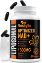 1300 MG Liposomal NAD + Supplement adapt124; highest Absorbate 124; purest NAD Supplementeret til Boost NAD + Effectively against 124; Boosting NAD + Supplement for aging Defese, Cellular Energy, Longevity Year 124; 60 Tælling