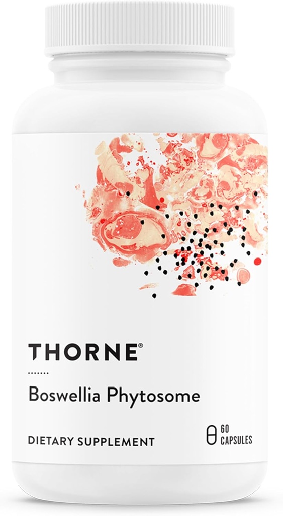 THORNE - Boswellia Phytosome - Indian Frankincense (Boswellia Extract) Supplement - 60 Capsules