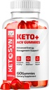 LIVORDA Ketosyn ACV Gummies, Keto Syn Gummies, Ketosyn Keto Plus ACV Gummies, Ketosyn Keto ACV Gummies, Keto Syn ACV Gummies 1050 MG, Keto ACV Gummies Ketosyn, 60 Gummies for 1 Måned