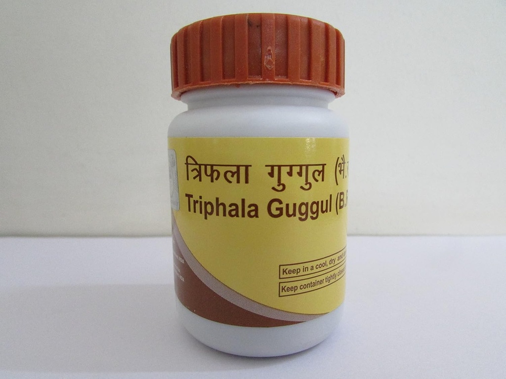 Baba Ramdev- Divya Triphala Guggul - 80 tabletter af DivyaOM