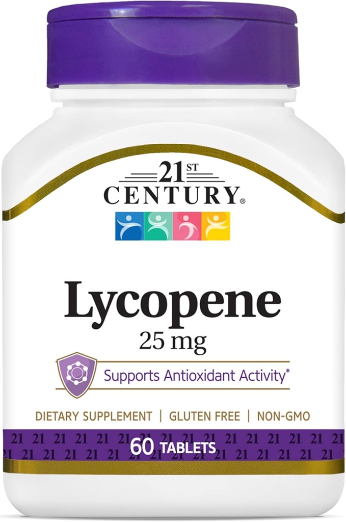 21. Century Lycopene 25 mg tabletter, 60 greve (22400)