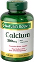 Nature’s Bounty Calcium Plus 400 IU Vitamin D3, Immune Support & Bone Health, 300 Tablets