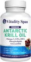 Antarktiske krill Oil Omega 3 Astaxanthin Cholin DHA EPA, Superior Absorption, Ekstra Styrke, Ingen Fish Oil Eftersmag, Heavy Metal Testet, Lille størrelse bløddele 500mg