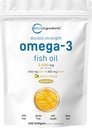 Micro Ingredients Omega 3 Fish Oil Supplements 3,000mg Per Serving, 240 Softgels against 124; Lemon Flavored - Burplesness against 124; EPA 540mg + DHA 360mg against 124; Deep Sea Fish