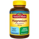 Nature Made Magnesium Oxide 400 mg Softgel, Ekstra styrke Magnesium Kosttilskud til mænd og kvinder, Support for Muskel, Nerve, Knogler og Hjerte, 110 Day Supply