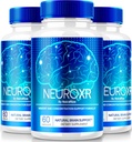 (3 Pack) NeuroXR kapsler, officielle Neuro XR piller, Premium formel med naturligt afledte ingredienser til støtte hukommelse og fokus, Neuro X R anmeldelser (180 kapsler)