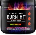 BEYOND RAW Burn MF, Metaboliske Formel, Thermo Activator, Understøtter energi og fokus, Gummy Worm, 30 Serveringer