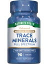 Nature 's Truth Trace Minerals Supplement med jod Note 124; 90 tabletter