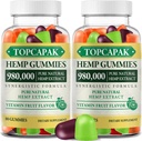 Hmep Gummies High Potency Infunderes med Pure Organic Hemo Oil 160 Greve