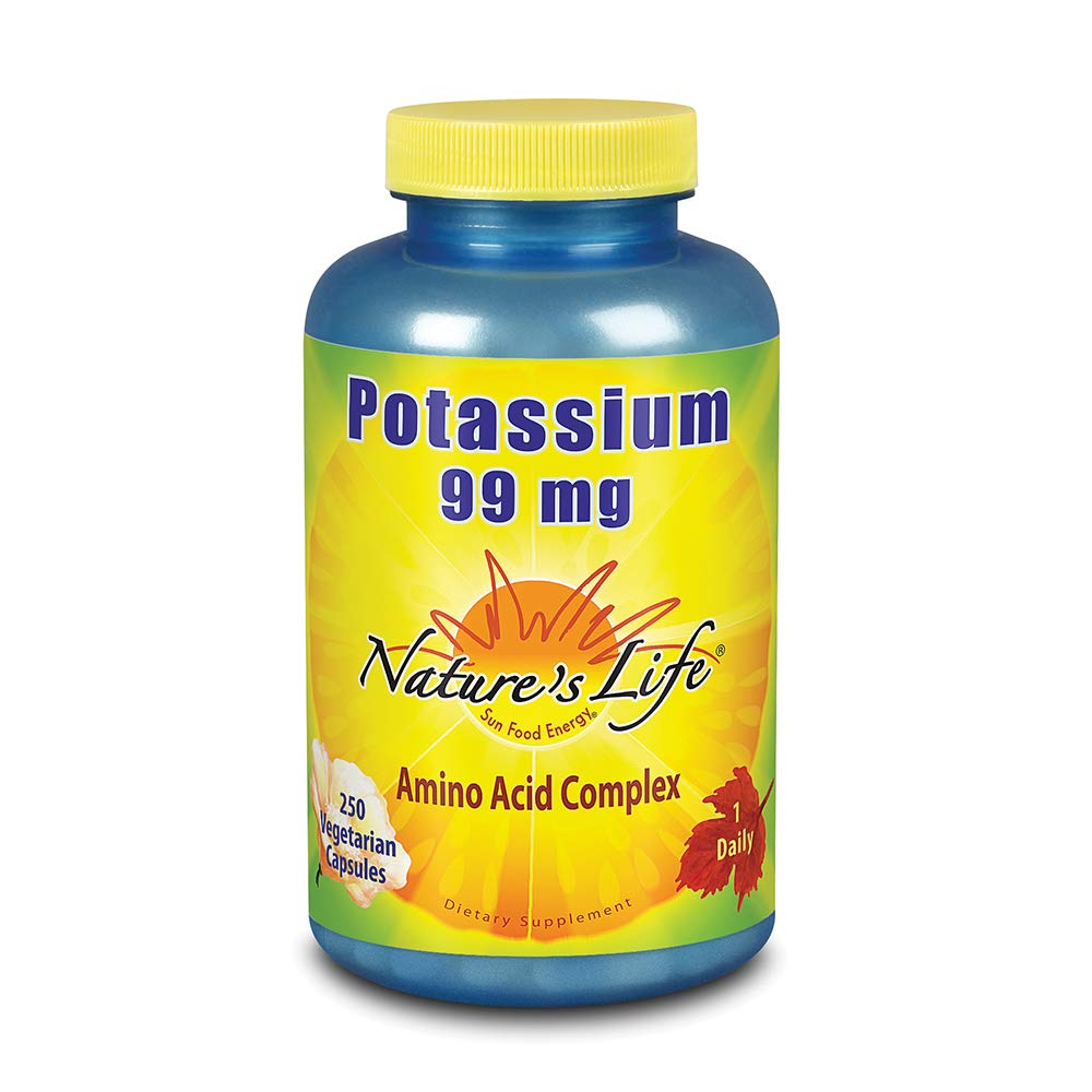 Nature 's Life Kalium, 99 mg, 250 ct