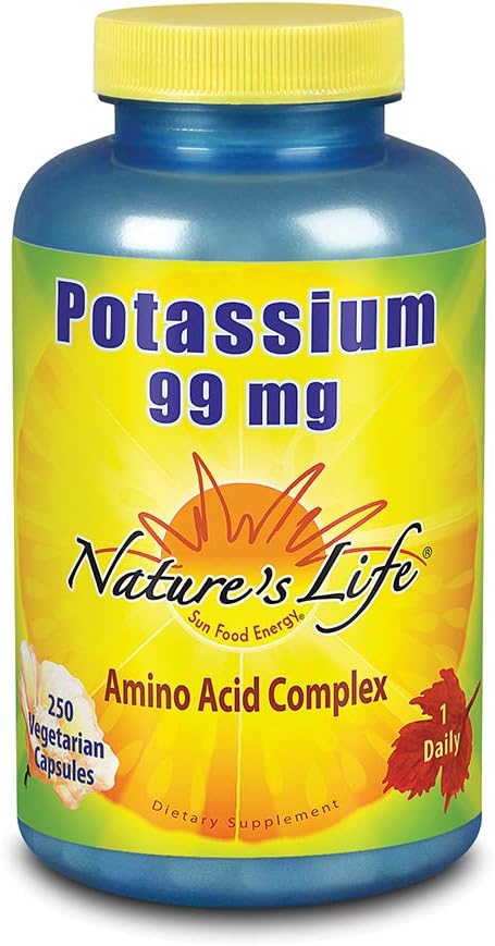 Nature 's Life Kalium, 99 mg, 250 ct