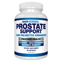 Arazo Nutrition Prostata Supplement - Saw Palmetto + 25 Urter - Reducer hyppig vandladning, Reducer hårtab, Support Stamina - Single Homøopatiske Urte Uddrag Sundhedstillæg - Capsule eller Pille