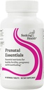 Søg sundhed Prenatal Essentials Chewable - Prenatal Support Supplement med Riboflavin - Formel Understøtter immunforsvar Sundhed & Methylering - B12 Support Genetisk Udvikling - 60 tabletter