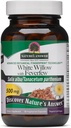 Naturens svar Hvid Willow med feverfeet 500mg 60- Kapsler; Inflammation Support • 124; Understøtter fælles funktion • 124; Gluten- fri, Non- GMO, Vegan, Ingen kunstige flavors eller Konserveringsmidler • 124; Enkelt optælling