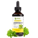 Maxx Herb Lemon Balm Extract - Max Strength Liquid Tincture Absorbs Better Then Capsules eller Tea, for Nervesystemet support, & Stress Management - Alkohol fri - 4 Oz Flaske (60 Servere)