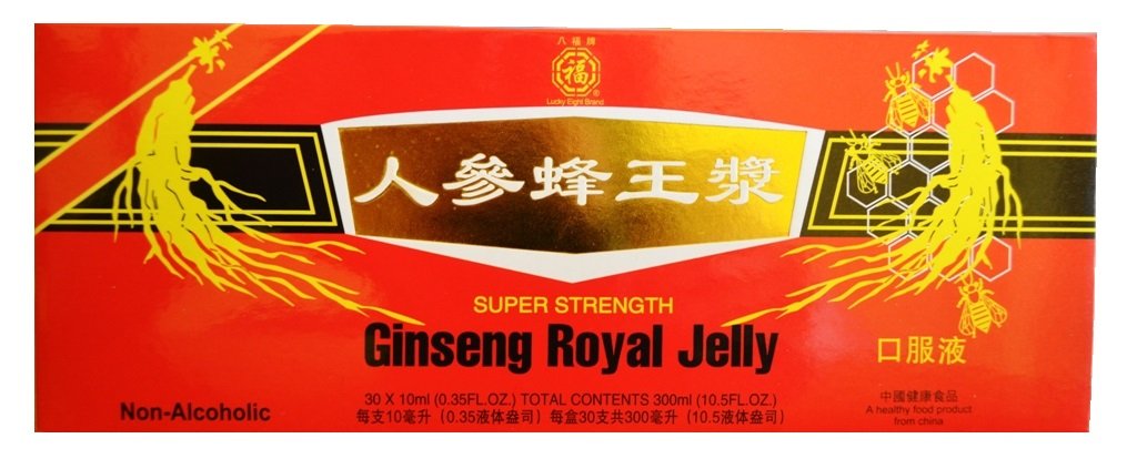 Flydende Ginseng Royal Jelly Extract honningbase (pakke med 1)