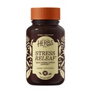 Urter Etc. Stress ReLeaf - Urtetillæg til støtte afslapning - Stress Support Supplementment - Gluten- Free - 60 Softgels (60 Servere)