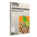 Veru Wellness Ashwagandha Patch - Stress Relief, Natural Mood Support, Stress, Energy, og Focus Support Patch (60 Greve)