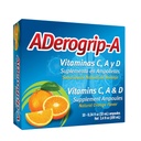 Aderogripa immunforsvar Vitaminer C, A & D; Flydende tillæg: 124; 10 Natural Orange Flavor Ampuller: 124; Boost din immunsystem: 124; Box med 10 x 10ml Ampuller: 124; Supplemento en Ampulletas