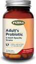 Flora Adult's Probiotic - Vegetarian Daily Probiotic for Gut & Digestive Health - Includes Lactobacillus & Bifidobacterium - 17 Billion CFU - Gluten-Free - Keep Chilled - 60 Capsules