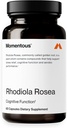 Momentous Rhodiola Rosea Supplement - Adaptogen supplement til Cognition, Træthed, & Stress Support - Rhodiola Rosea Root Extract - NSF Certified for Sport - GMO- & Gluten- Free - Vegan - 60 Servere