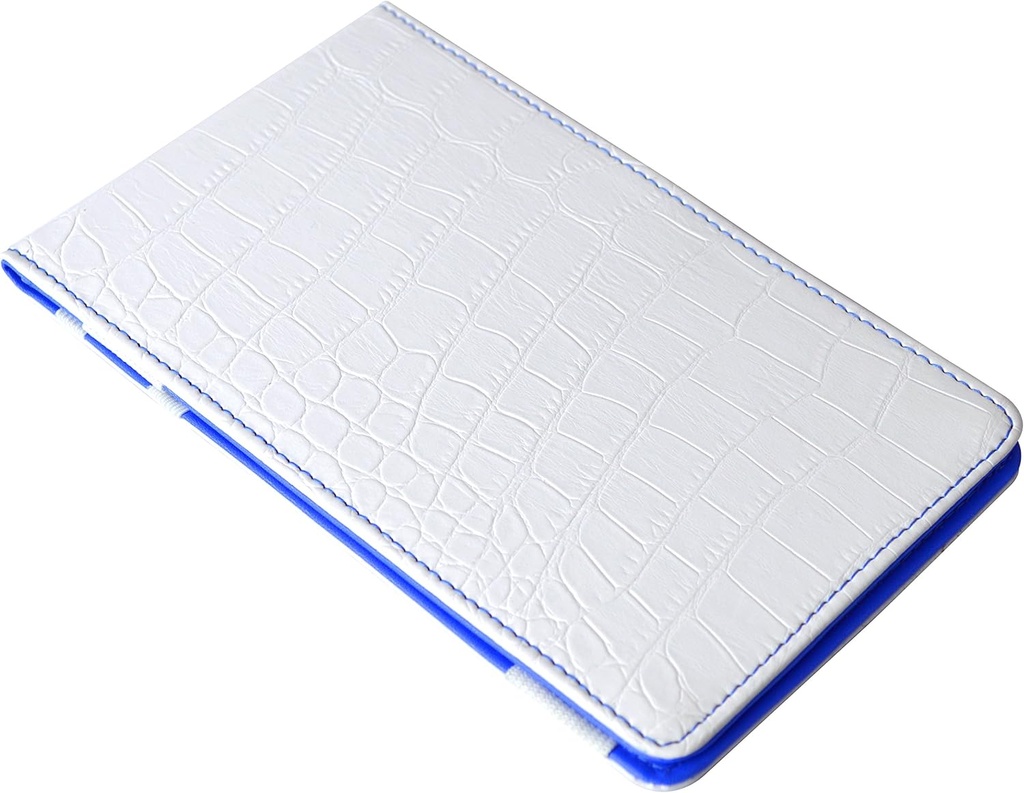 Premium Crocodile Effect Scorecard Holder med ubegrænset Printable Golf Game Trackers Sheets