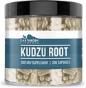 Earthborn Elements Kudzu Root 200 Kapsler, Pure & Ufortyndet, Ingen tilsætningsstoffer