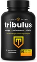 NutraChamps Tribulus Terrestris til mænd, 2000mg tillæg Booster for energi, Vitality, Stamina & Performance, ekstra styrke saponiner, 90 Veganske kapsler